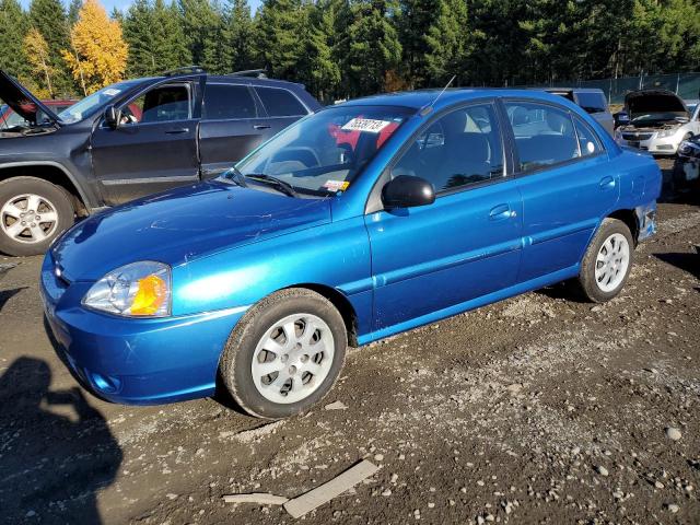 KNADC125156380216 - 2005 KIA RIO BLUE photo 1