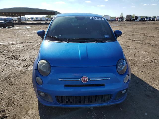 3C3CFFBR3FT652329 - 2015 FIAT 500 SPORT BLUE photo 5