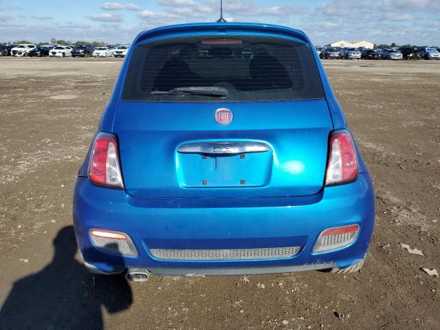 3C3CFFBR3FT652329 - 2015 FIAT 500 SPORT BLUE photo 6