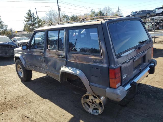 1J4FJ58L5LL156065 - 1990 JEEP CHEROKEE LAREDO GRAY photo 2