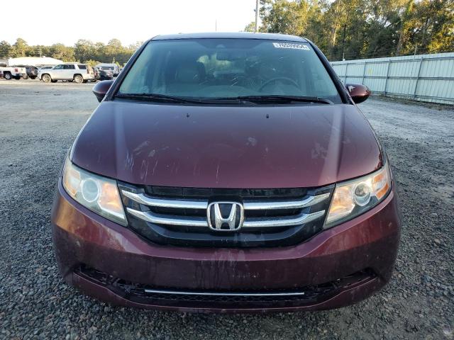 5FNRL5H69FB075990 - 2015 HONDA ODYSSEY EXL BURGUNDY photo 5