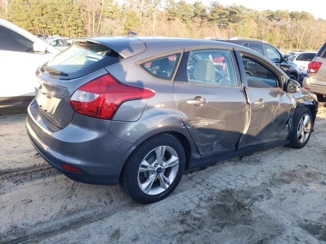 1FADP3K28EL222584 - 2014 FORD FOCUS SE GRAY photo 3