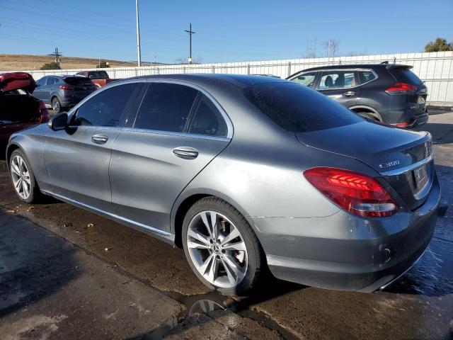 55SWF4JB1JU252809 - 2018 MERCEDES-BENZ C 300 GRAY photo 2