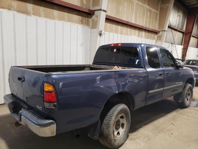 5TBBN44104S435021 - 2004 TOYOTA TUNDRA ACCESS CAB SR5 BLUE photo 3