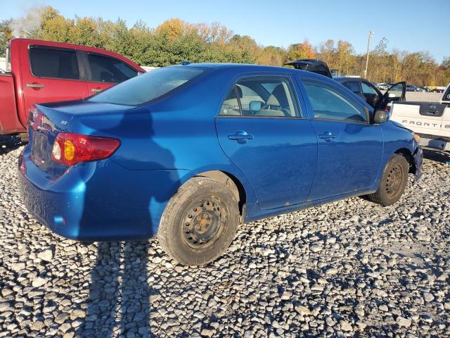 2T1BU4EE1AC345263 - 2010 TOYOTA COROLLA BASE BLUE photo 3