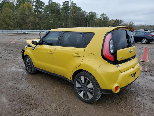 KNDJX3A5XE7039348 - 2014 KIA SOUL ! YELLOW photo 2