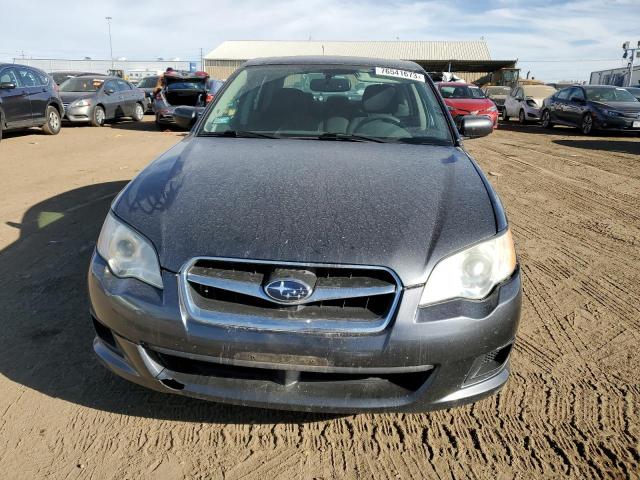 4S3BL616897226149 - 2009 SUBARU LEGACY 2.5I CHARCOAL photo 5