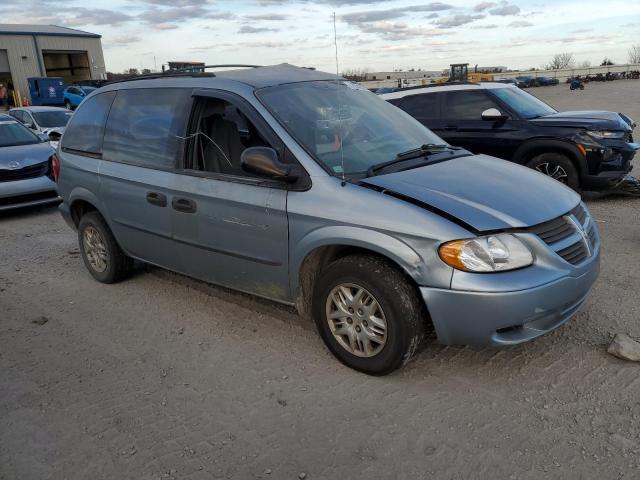 1D4GP25B24B513134 - 2004 DODGE CARAVAN SE BLUE photo 4