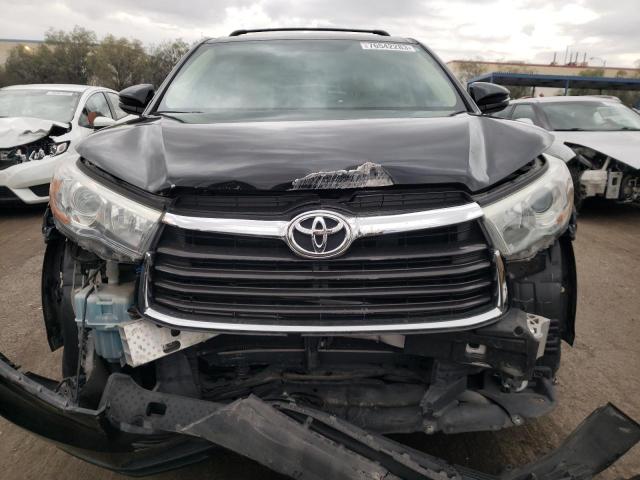 5TDZKRFH2FS044865 - 2015 TOYOTA HIGHLANDER LE BLACK photo 5