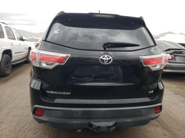 5TDZKRFH2FS044865 - 2015 TOYOTA HIGHLANDER LE BLACK photo 6