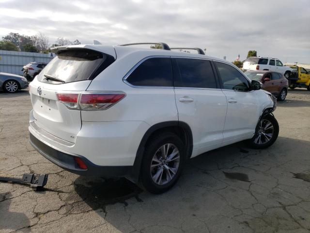 5TDZKRFH6GS171278 - 2016 TOYOTA HIGHLANDER LE WHITE photo 3