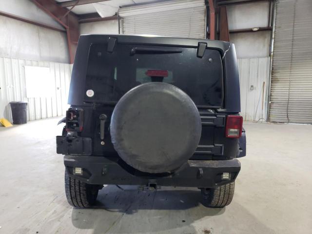 1J4FA24178L501638 - 2008 JEEP WRANGLER X BLACK photo 6