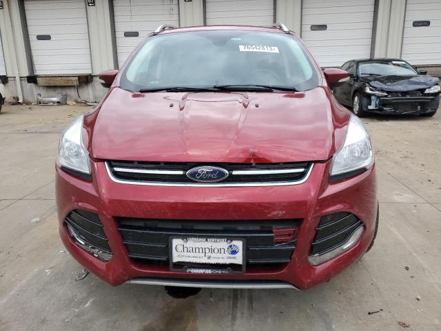 1FMCU9J95GUB93490 - 2016 FORD ESCAPE TITANIUM BURGUNDY photo 5