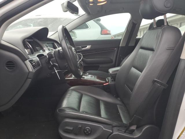WAUKGAFBXAN059478 - 2010 AUDI A6 PRESTIGE თეთრი ფოტო 7