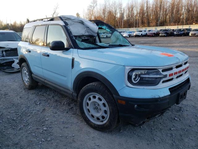 3FMCR9G63PRD07802 - 2023 FORD BRONCO SPO HERITAGE BLUE photo 4