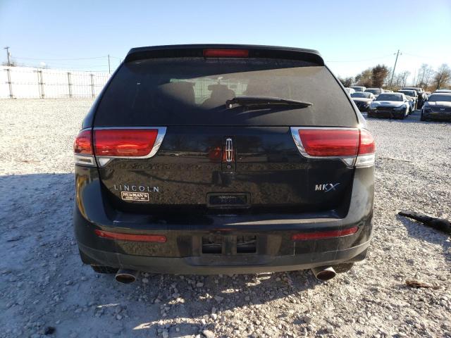 2LMDJ6JK5CBL17521 - 2012 LINCOLN MKX BLACK photo 6