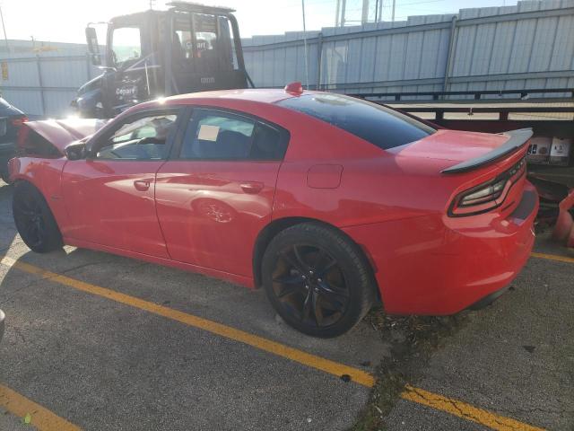 2C3CDXCT6HH587820 - 2017 DODGE CHARGER R/T RED photo 2