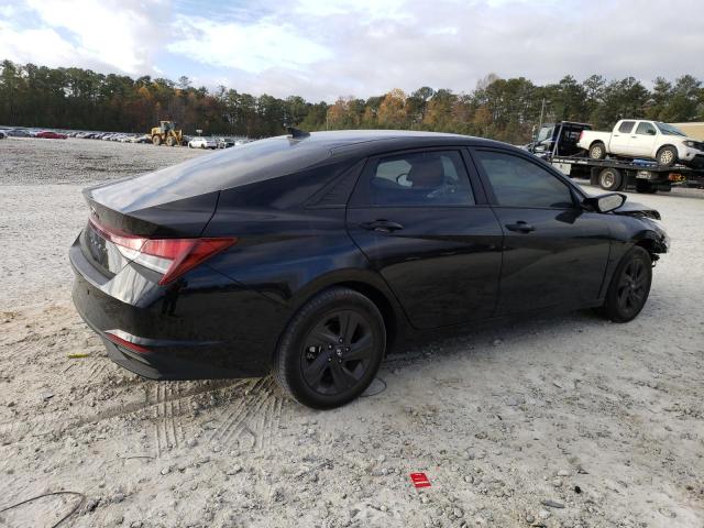 KMHLS4AG4NU252632 - 2022 HYUNDAI ELANTRA SEL BLACK photo 3