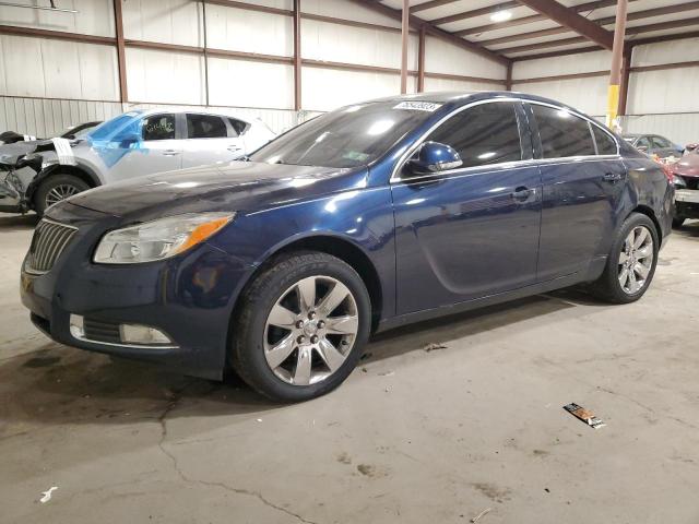 2G4GR5EK5C9144693 - 2012 BUICK REGAL BLUE photo 1