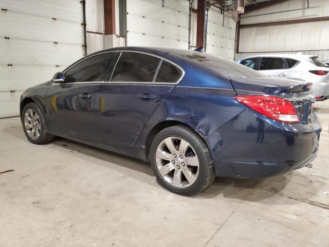 2G4GR5EK5C9144693 - 2012 BUICK REGAL BLUE photo 2