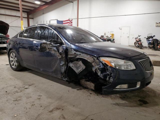 2G4GR5EK5C9144693 - 2012 BUICK REGAL BLUE photo 4