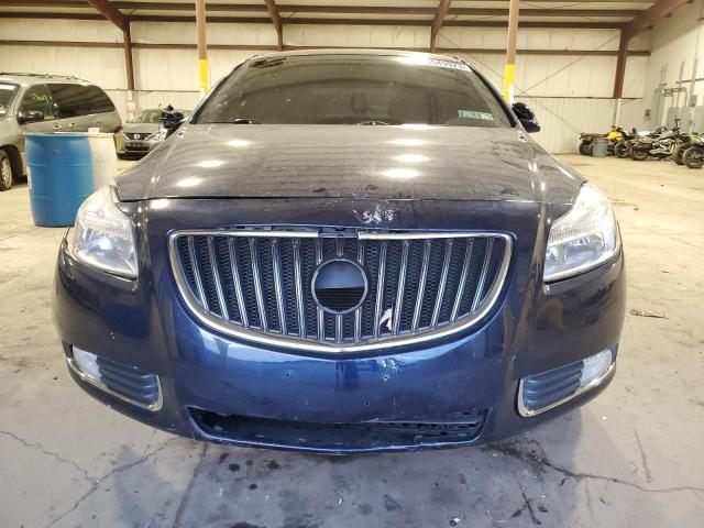 2G4GR5EK5C9144693 - 2012 BUICK REGAL BLUE photo 5