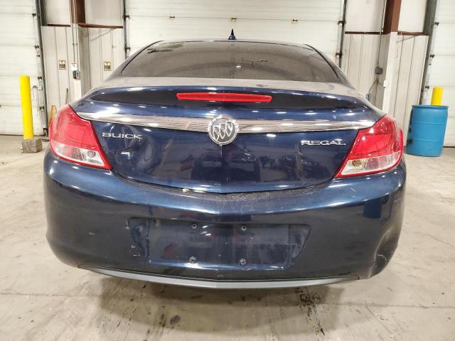 2G4GR5EK5C9144693 - 2012 BUICK REGAL BLUE photo 6