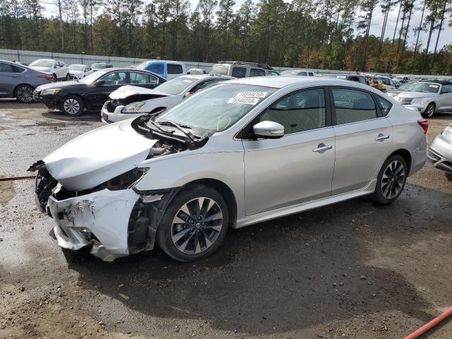 3N1AB7AP5KY233032 - 2019 NISSAN SENTRA S SILVER photo 1