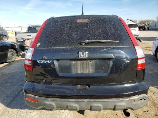 JHLRE38397C070990 - 2007 HONDA CR-V LX BLACK photo 6