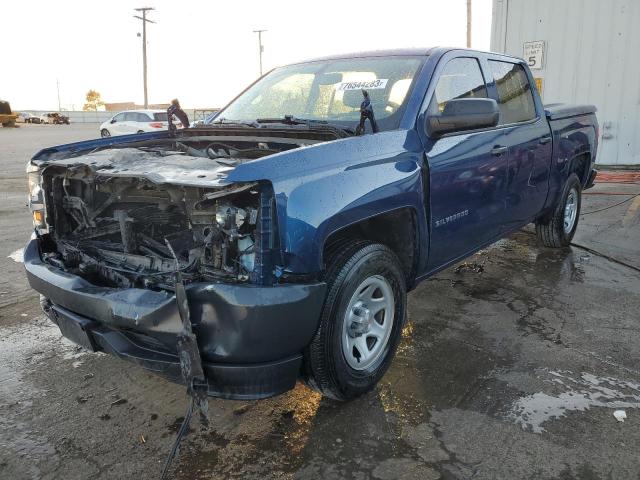 3GCPCNEH3JG174501 - 2018 CHEVROLET SILVERADO C1500 BLUE photo 1