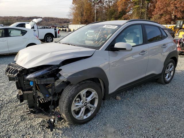 KM8K62AB8PU018683 - 2023 HYUNDAI KONA SEL GRAY photo 1