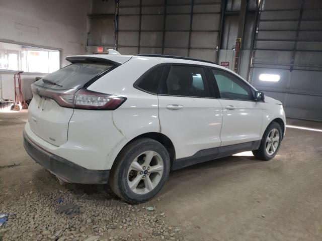 2FMTK3G96FBC16841 - 2015 FORD EDGE SE WHITE photo 3