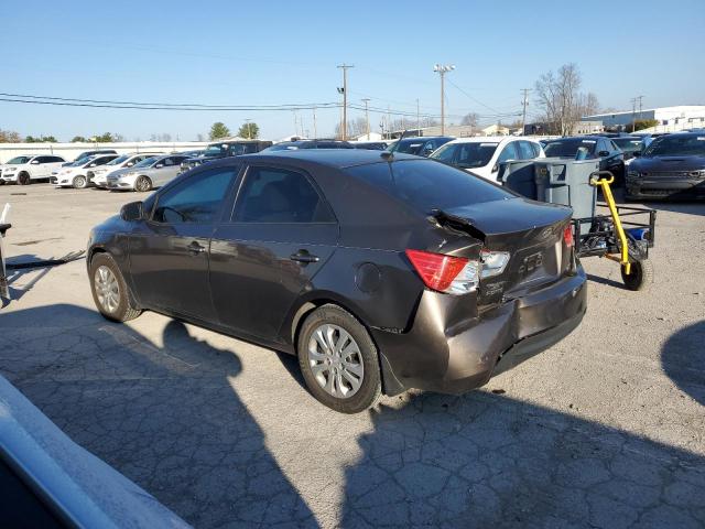 KNAFU4A23D5648119 - 2013 KIA FORTE EX GRAY photo 2