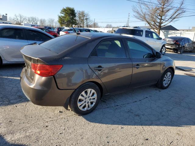 KNAFU4A23D5648119 - 2013 KIA FORTE EX GRAY photo 3