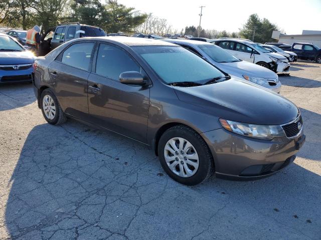 KNAFU4A23D5648119 - 2013 KIA FORTE EX GRAY photo 4