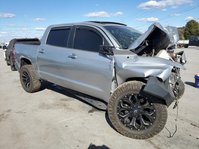 5TFAW5F12EX357145 - 2014 TOYOTA TUNDRA CREWMAX PLATINUM 银色 照片 4