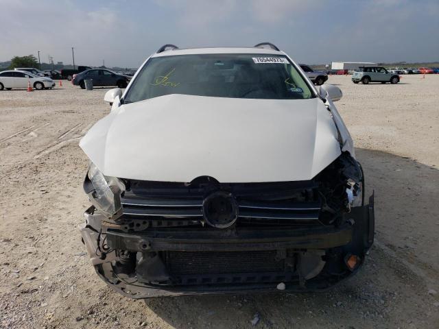 3VWPL7AJ6DM679309 - 2013 VOLKSWAGEN JETTA TDI WHITE photo 5