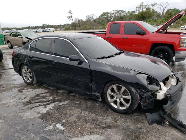 JNKCV51F26M604664 - 2006 INFINITI G35 BLACK photo 4