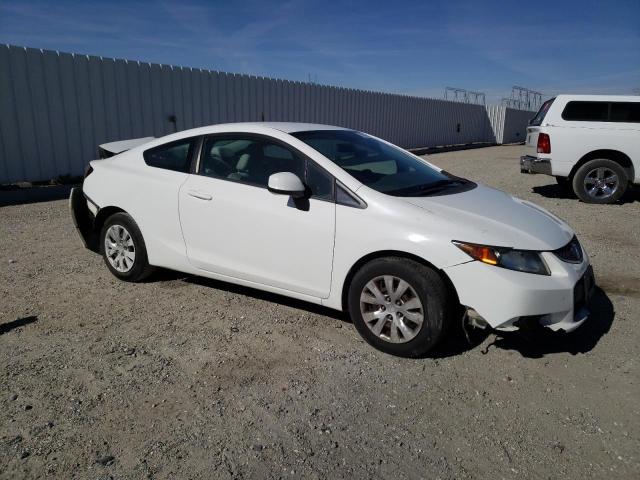 2HGFG3B51CH566928 - 2012 HONDA CIVIC LX WHITE photo 4