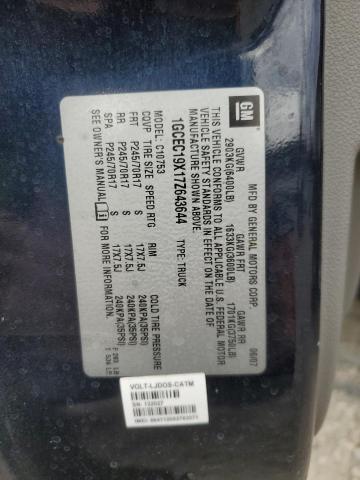 1GCEC19X17Z643644 - 2007 CHEVROLET SILVERADO C1500 CLASSIC BLUE photo 12