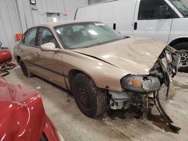 2G1WF52E949163121 - 2004 CHEVROLET IMPALA TAN photo 4