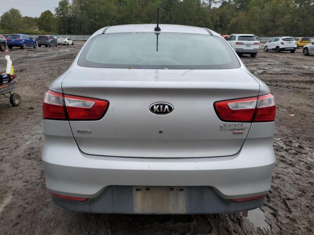 KNADM4A32H6115856 - 2017 KIA RIO LX SILVER photo 6