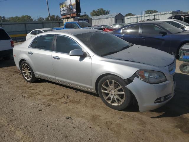 1G1ZE5E12BF396397 - 2011 CHEVROLET MALIBU LTZ SILVER photo 4