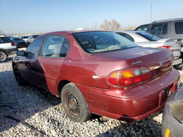 1G1ND52JX3M556612 - 2003 CHEVROLET MALIBU RED photo 2