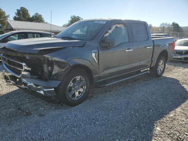 1FTFW1ED6MFC19140 - 2021 FORD F150 SUPERCREW GRAY photo 1