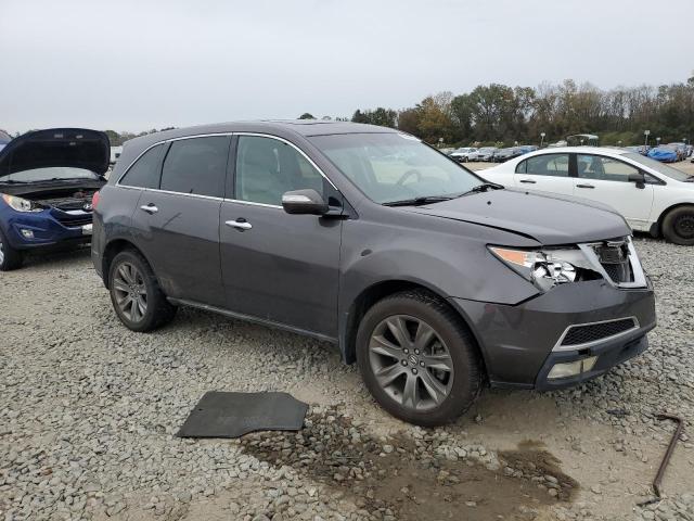 2HNYD2H59BH507054 - 2011 ACURA MDX ADVANCE CHARCOAL photo 4