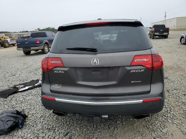 2HNYD2H59BH507054 - 2011 ACURA MDX ADVANCE CHARCOAL photo 6