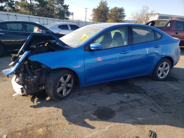 1C3CDFBB8FD369357 - 2015 DODGE DART SXT BLUE photo 1