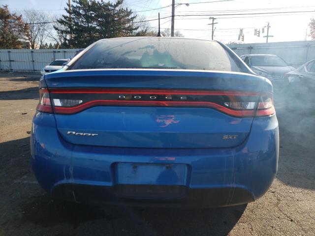 1C3CDFBB8FD369357 - 2015 DODGE DART SXT BLUE photo 6