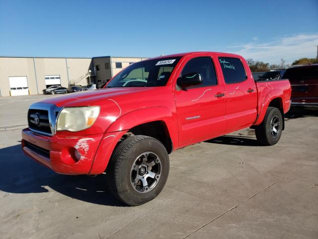 3TMJU62N18M056932 - 2008 TOYOTA TACOMA DOUBLE CAB PRERUNNER RED photo 1